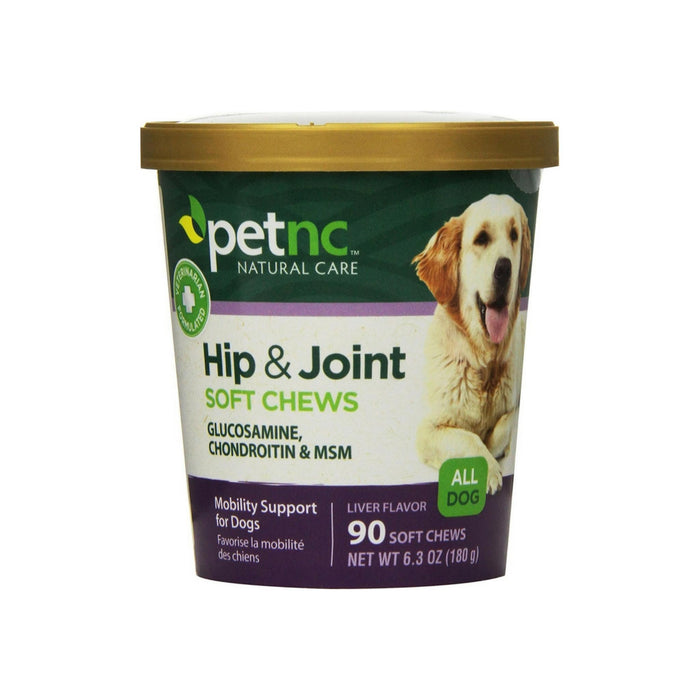 Pet Natural Care Hip & Joints Soft Chew For Dogs, Liver Flavor 90 ea