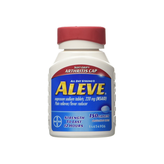 Aleve Pain Reliever/Fever Reducer Arthritis Caplets 220mg 150 ea