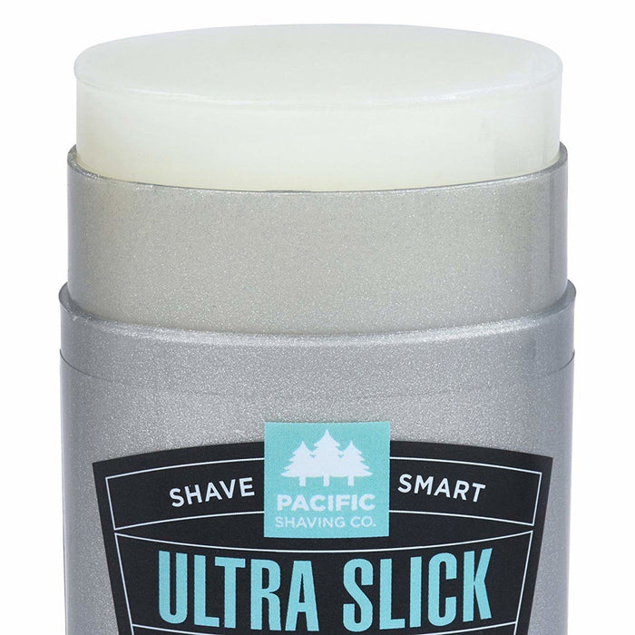 Pacific Shaving Company Shave Smart Ultra Slick Shave Stick - Easy Apply, Moisturizes & Soothes, Prevents Irritation, All Skin Types, 75 gm