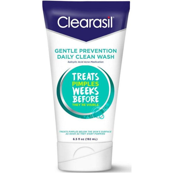 Clearasil Gentle Prevention Daily Clean Wash, 6.5 oz (Packaging May Vary)