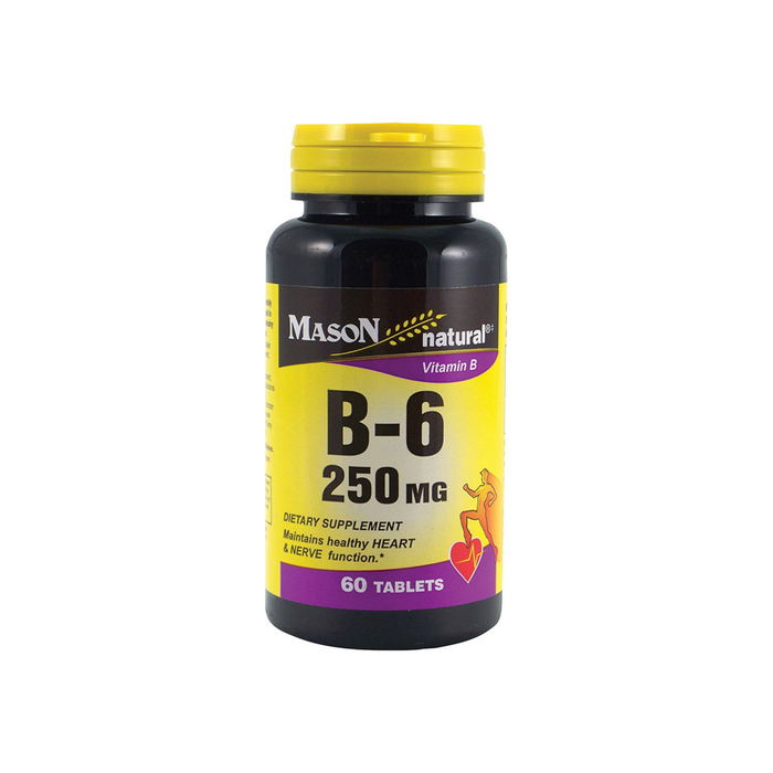 Mason Natural Vitamin B-6 250 mg Tablets 60 ea