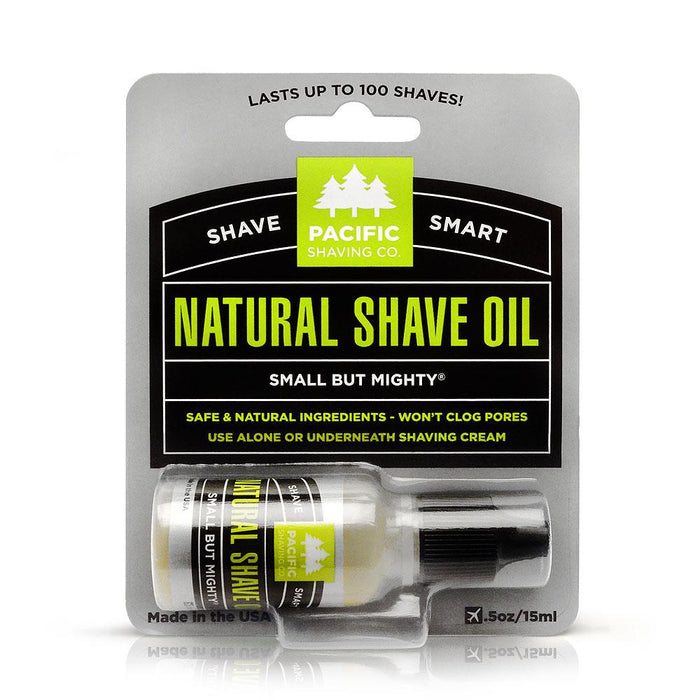 Pacific Shaving Company All Natural Shaving Oil 0.5 oz