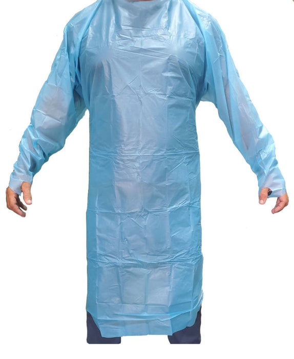 Disposable ISOLATION Gowns Blue
