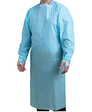 Disposable ISOLATION Gowns Blue