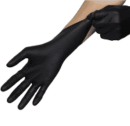 Nitrile Gloves 100ct Box - Black GlovePlus