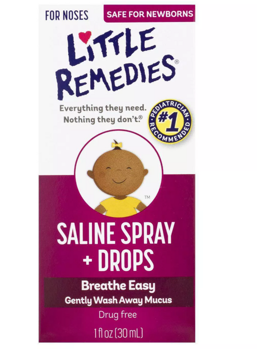 Little Noses Saline Spray/Drops 1 oz