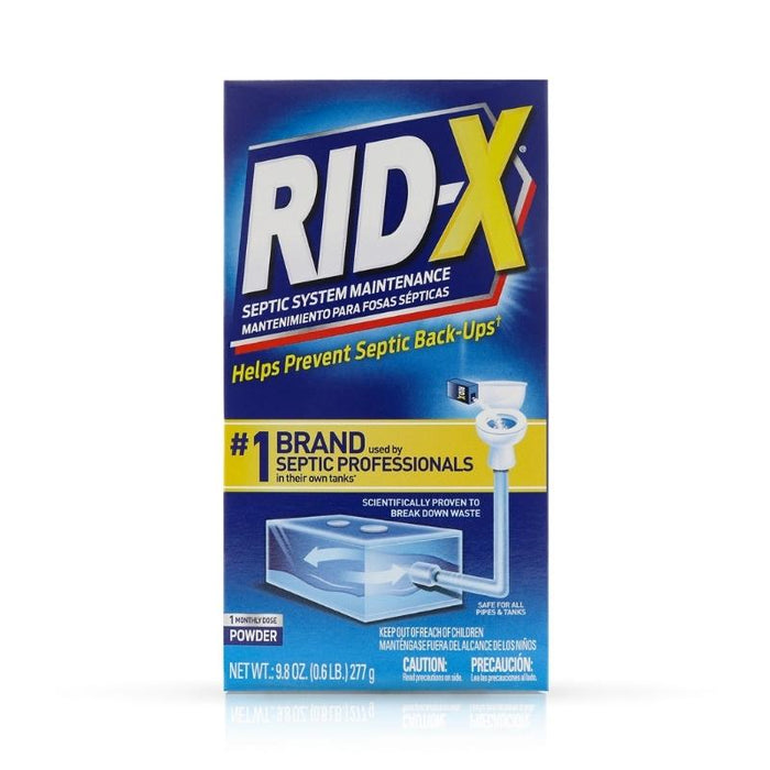 RID-X Septic Treatment, 1 Month Supply Powder, 9.8 oz