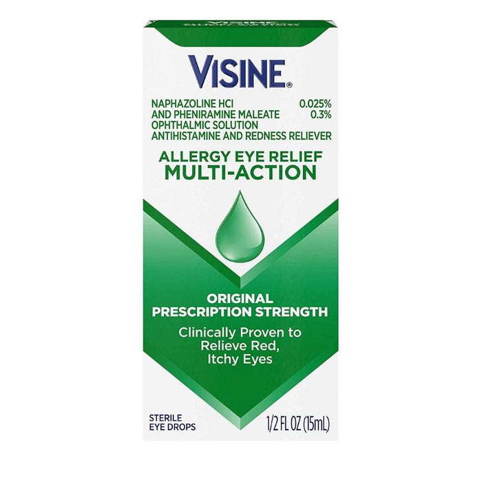 Visine Eye Allergy Relief Eye Drops, 0.5 oz