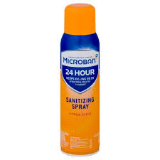 Microban 24Hour Sanitizing Spray 15oz