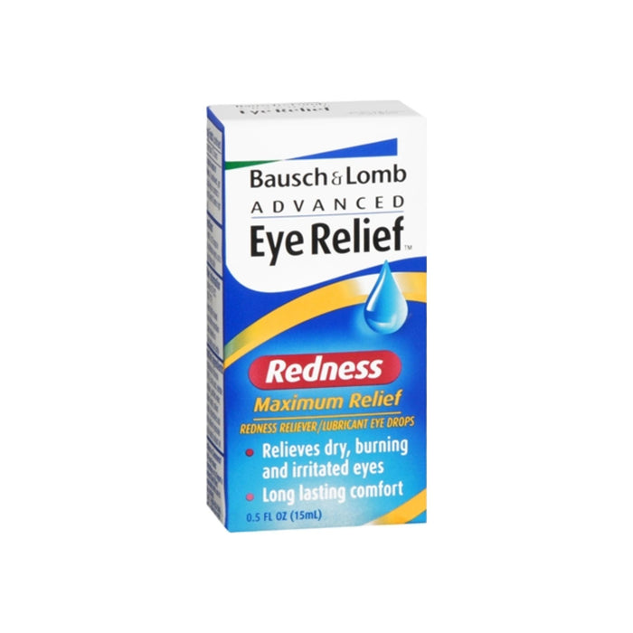 Bausch & Lomb Advanced Eye Relief Redness Maximum Relief Eye Drops 0.50 oz
