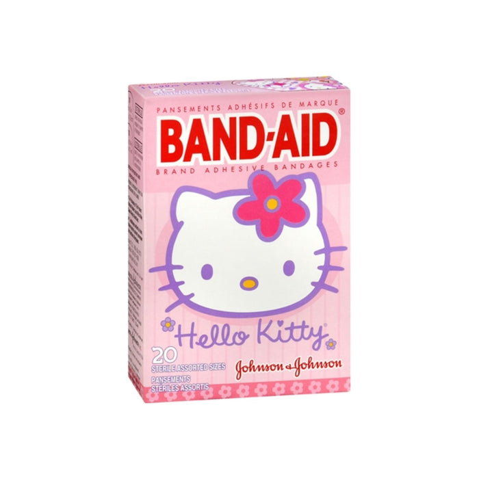 BAND-AID Bandages Hello Kitty Assorted Sizes 20 Each
