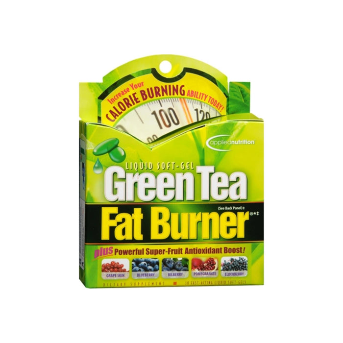 Applied Nutrition Green Tea Fat Burner Liquid Soft-Gels 30 Soft Gels