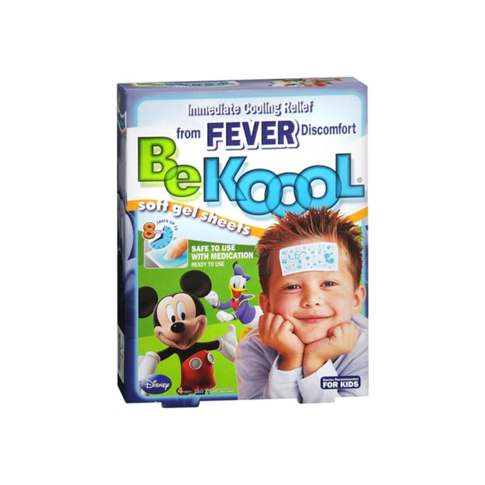 Be Koool Gel Sheets For Kids Fever 4 Each