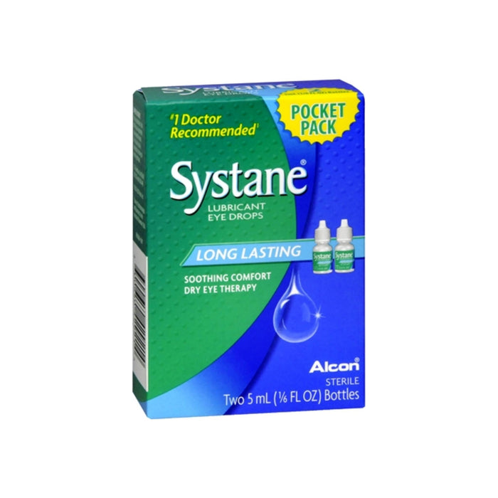 Systane Lubricant Eye Drops Pocket Size 10 mL