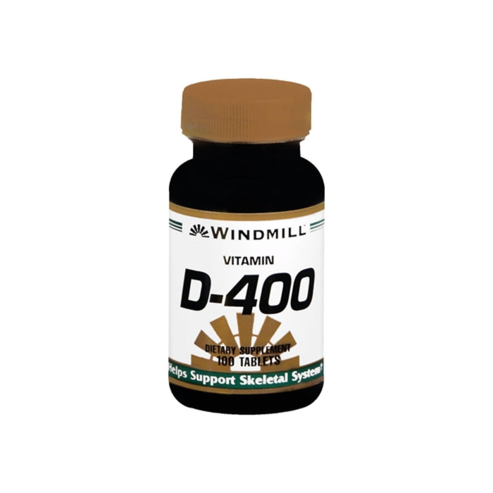 Windmill Vitamin D-400 Tablets 100 Tablets