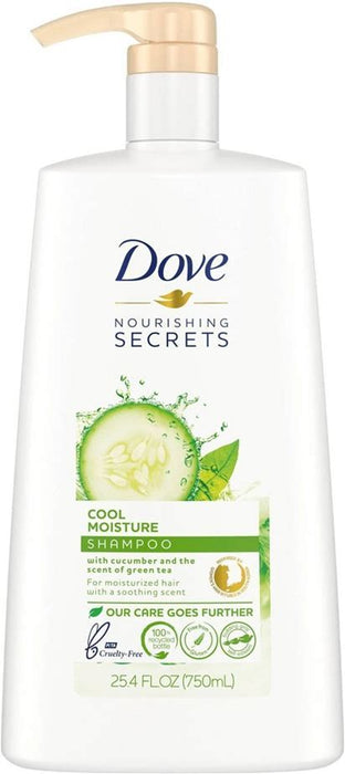 Dove Cool Moisture Shampoo, Cucumber & Green Tea 25.4oz