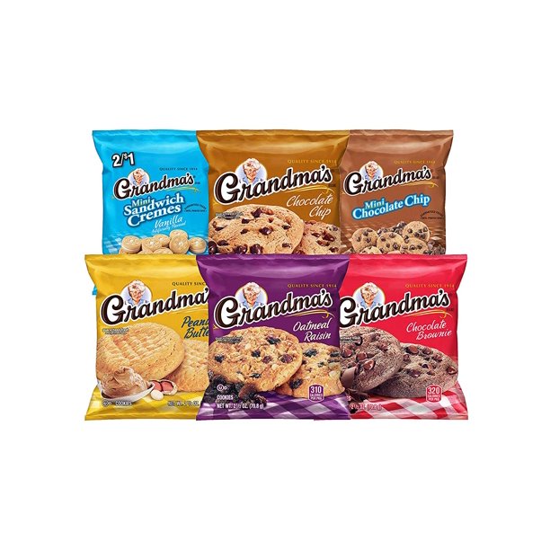 Grandma's Cookies 4 Flavors