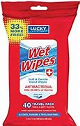 Lucky Antibacterial Wet Wipes**Value Pack 80 count Pack***