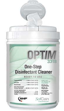 OPTIM 33 TB Disinfectant Wipes